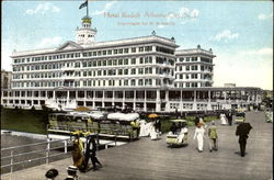 Hotel Rudolf Atlantic City, NJ Postcard Postcard