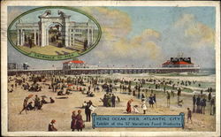 Heinz Ocean Pier Atlantic City, NJ Postcard Postcard