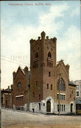 Presbyterian Church Butte, MT Postcard Postcard