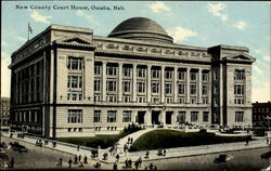 New County Court House Omaha, NE Postcard Postcard