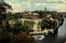 Minn. State Soldiers Home Minneapolis, MN Postcard Postcard