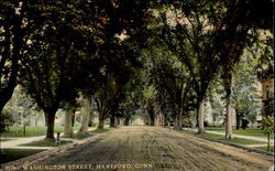 Washington Street Hartford, CT Postcard Postcard