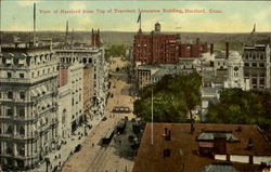 View Of Hartford Connecticut Postcard Postcard