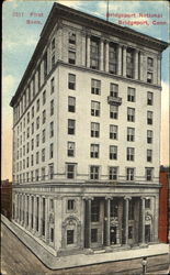 First Bridgeport National Bank Connecticut Postcard Postcard