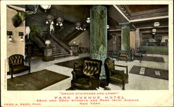 Park Avenue Hotel, 32nd and 33rd Streets and park Avenue New York, NY Postcard Postcard