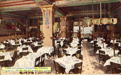 Ladies And Gentlemen's Dining Room, Wabash Ave. Postcard