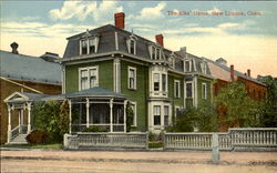 The Elk Home New London, CT Postcard Postcard