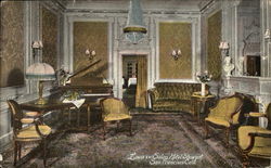 Louis Xvi Salon Hotel Stewart San Francisco, CA Postcard Postcard