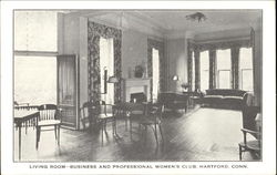 Living Room Hartford, CT Postcard Postcard