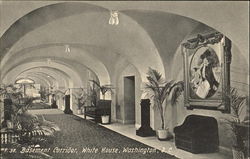 Basement Corridor, White House Washington, DC Washington DC Postcard Postcard