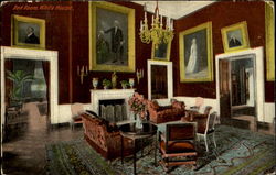 The Red Room, White House Washington, DC Washington DC Postcard Postcard