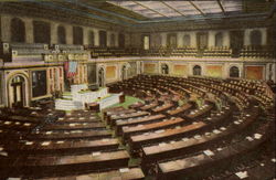 Hall Of Representatives Washington, DC Washington DC Postcard Postcard