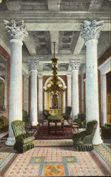 Marble Room Of Senate Postcard