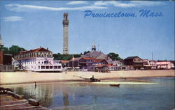 Provincetown Shoreline Cape Cod, MA Postcard Postcard