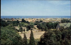 Humarock Beach As Seen Looking East From Holly Hill Postcard