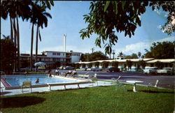 Palmland Motel, Route 41 Postcard