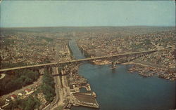 Aurora Bridge Seattle, WA Postcard Postcard