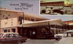 Spokane Trave Lodge, 430 Havermale Avenue Washington Postcard Postcard