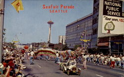 Seafair Parade Seattle, WA Postcard Postcard