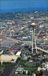 Space Needle Seattle, WA Postcard Postcard