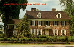 Waynesborough Anthony Wayne Home Paoli, PA Postcard Postcard