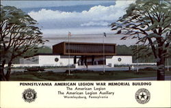 Pennsylvania American Legion War Memorial Building Postcard