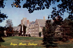 Bryn Mawr College Pennsylvania Postcard Postcard