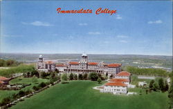 Aerial View Of Immaculate College Postcard