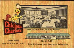 Chicken Charlie's Inc, U. S. 131 Kalamazoo, MI Postcard Postcard