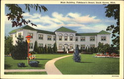 Main Building Fidelman's Resort Postcard