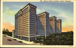 General Motors Building Detroit, MI Postcard Postcard