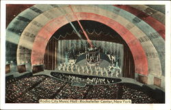 Radio City Music Hall, Rockfeller Center Postcard