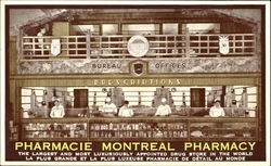 Pharmacie Montreal Pharmacy Postcard