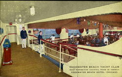 Edgewater Beach Yacht Club Chicago, IL Postcard Postcard