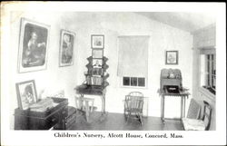 Children's Nursery Alcott House Postcard