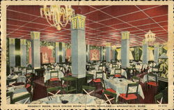 Hotel Highland Regency Room Springfield, MA Postcard Postcard