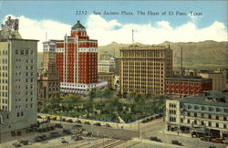 San Jacinto Plaza Postcard