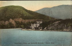 Bannerman's Island And Breakneck Mountain Newburgh, NY Postcard Postcard