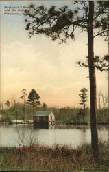 McKenzie's Pond And The Old Mill Pinehurst, NC Postcard Postcard