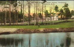 Mid-Pines Club And Water Hazard Pinehurst, NC Postcard Postcard