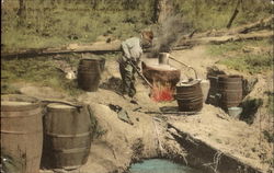 Moonshine Still Southern Pines, NC Postcard Postcard