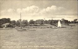 A View Of Bass River, Bass River Cape Cod, MA Postcard Postcard