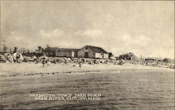 Yarmouth Town Park Beach, Bass River Cape Cod, MA Postcard Postcard