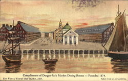 Compliments Of Durgin-Park Market Dining Room, 30 North Market St Boston, MA Postcard Postcard