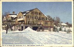 The Inn At Steele Hill Sanbornton, NH Postcard Postcard