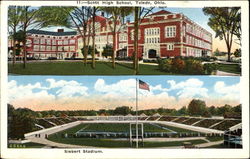 Scott High School Toledo, OH Postcard Postcard