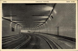 Lincoln Tunnel New York City, NY Postcard Postcard