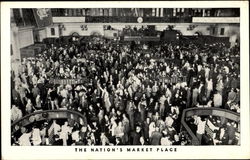 The Nation's Market Place, 18 Broad Steet Postcard