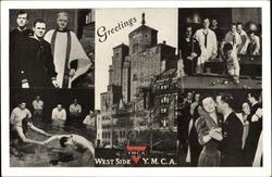 Greetings From West Side Y. M. C. A, 5 West 63rd Street Postcard