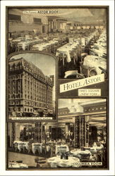 The Famous Astor Roof, Time Square New York, NY Postcard Postcard